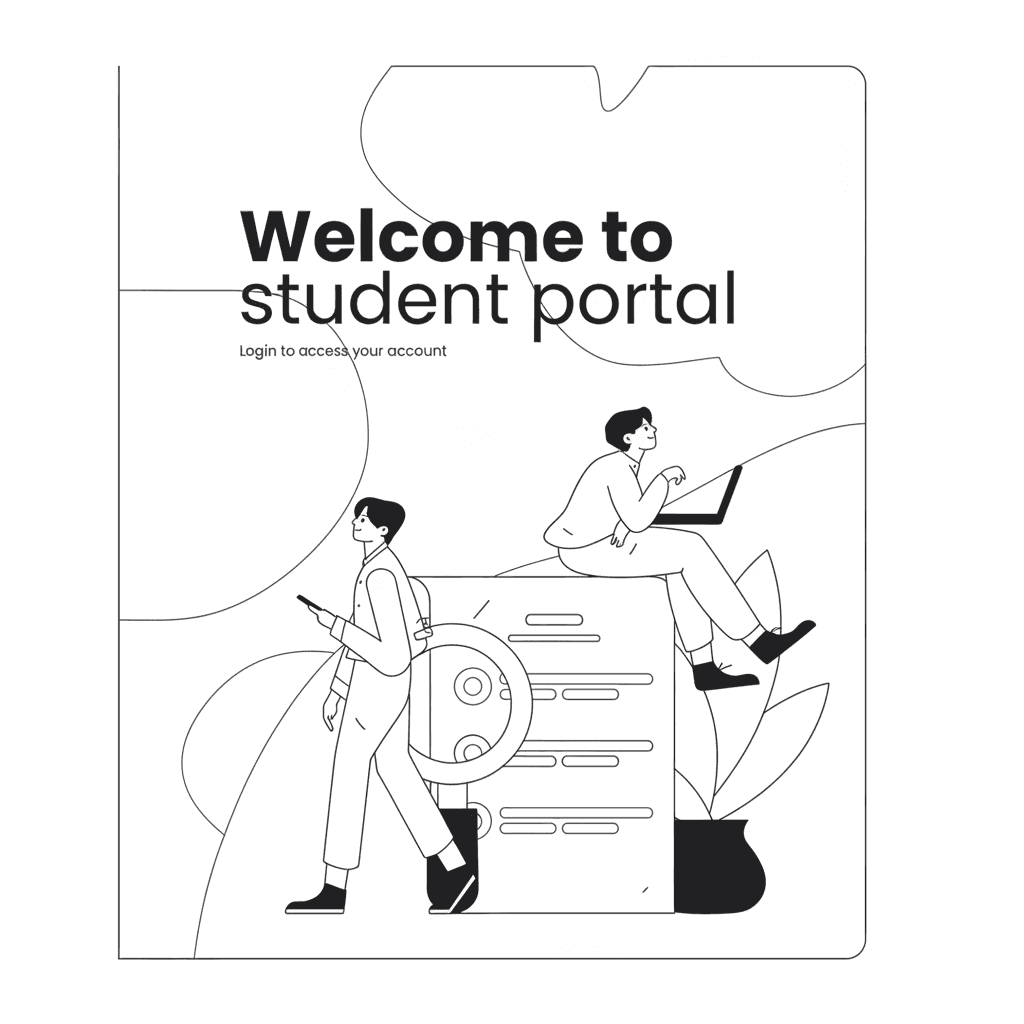 Student Portal Illustration